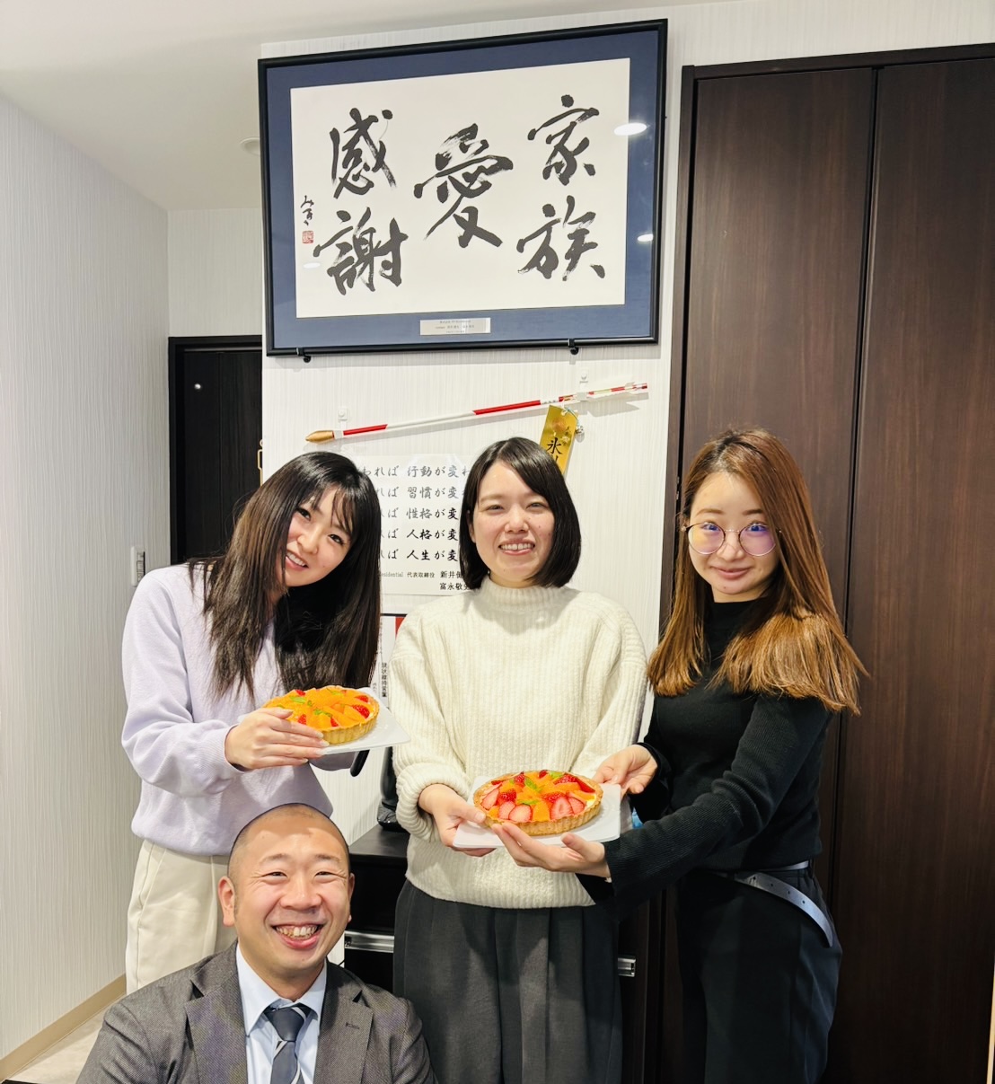 ホワイトデーに手作りケーキのサプライズ